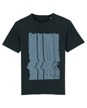Black Box Revelation - Black 'Blue Backdrop' T-shirt
