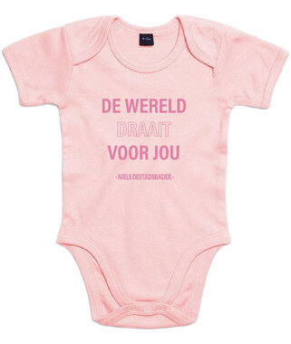 Niels Destadsbader - Powder Pink 'De Wereld' Baby Body