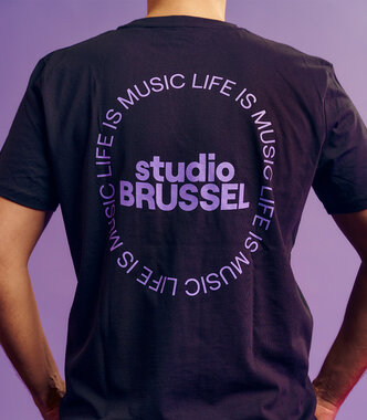Studio Brussel - Black 'Logo' T-shirt
