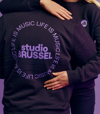 Studio Brussel - Black 'Logo' Sweater