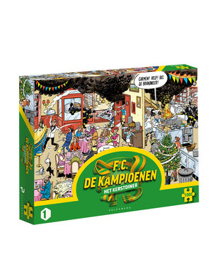 F.C. De Kampioenen  - Puzzel 'Het kerstdiner' 1000 stukjes