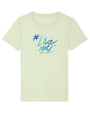 #LikeMe - Stem Green 'full color logo' T-shirt