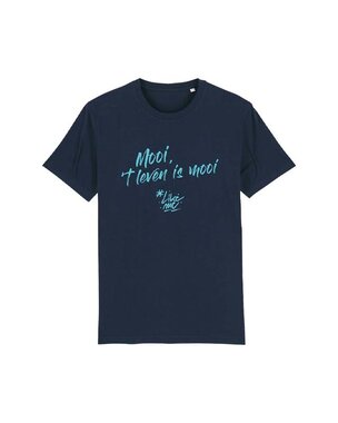 #LikeMe - Mooi, 't leven is Mooi - Navy Kinder T-shirt