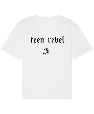 The Haunted Youth - White 'Teen Rebel' Unisex T-shirt