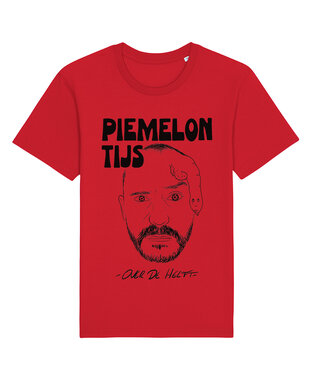 Tijs Vanneste - Rode 'Piemelon' T-shirt