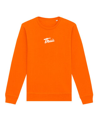 Thuis - Bright Orange 'Logo' Sweater
