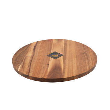 Ronde serveerplank uit acaciahout ø 40cm H 1.8cm