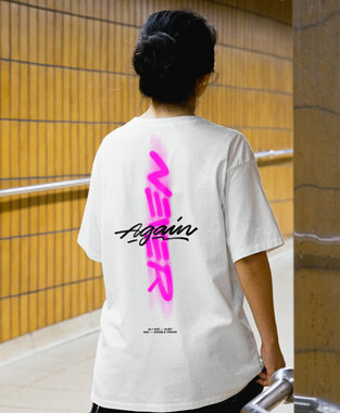 Regi - White 'Never Again' T-shirt