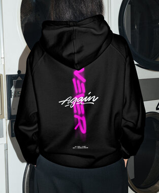 Regi - Black 'Never Again' Hoodie