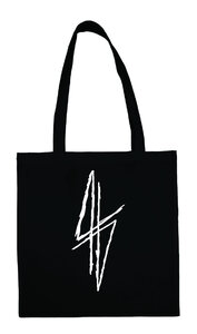 Psycho 44 - Black "Logo" Cotton Bag