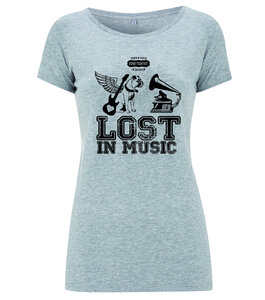 RifRaf - Lost in Music (T-shirt - Girls - Grey)