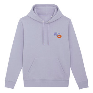 W817 - Lavendel "Kiss" Hoodie