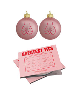 Preuteleute  - 'Greatest tits' + Kerstballen set