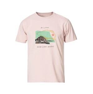 Milow - Candy Pink 'How Love Works' Unisex T-shirt