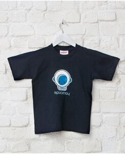 Aaitski! - Navy 'Spaceboy' T-shirt
