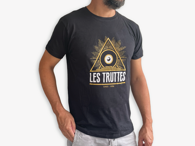 Les Truttes - Black 'Goldeneye' T-shirt