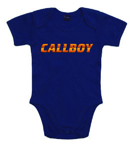 Callboys - Navy "Callboy" Baby Bodysuit