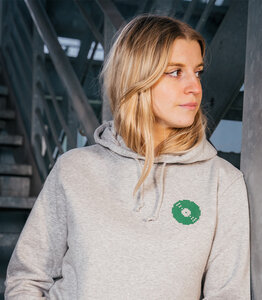 StuBru - Heather Grey 'Life is Music' Hoodie