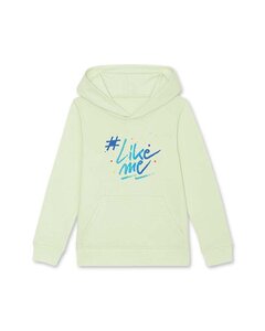 #LikeMe - Stem Green 'full color logo' hoodie