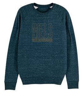 Niels Destadsbader - Denim Blue "Niels" sweater