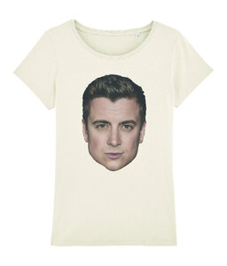 Niels Destadsbader - Naturel "Head" Girls shirt