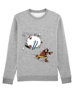 FC De Kampioenen - Heather Grey "Sneeuwbal" Kerst Sweater