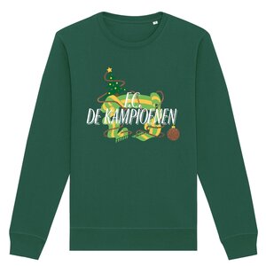 FC De Kampioenen - Bottle Green "Logo" Kerst Sweater