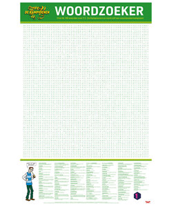 FC De Kampioenen - XL Spelposter Woordzoeker