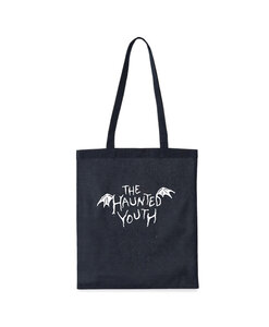 The Haunted Youth - Black 'Bat Logo' Totebag