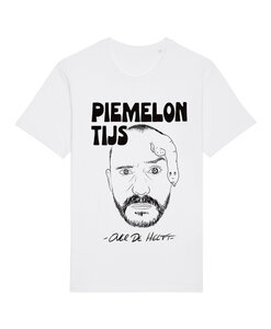 Tijs Vanneste - Witte 'Piemelon' T-shirt
