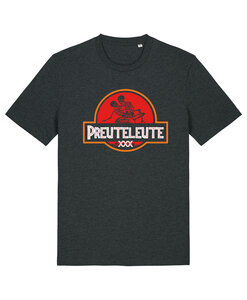 Preuteleute - Dark Heather Grey 'Jurassic park' T-shirt
