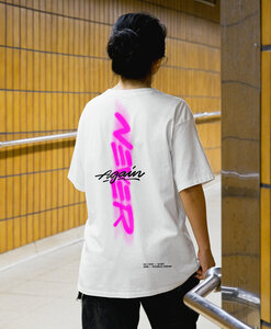 Regi - White 'Never Again' T-shirt