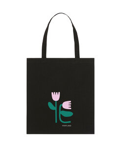 Portland - Black 'Champain' Totebag