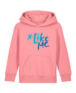 #LikeMe - Pink Joy 'Full color logo' Hoodie